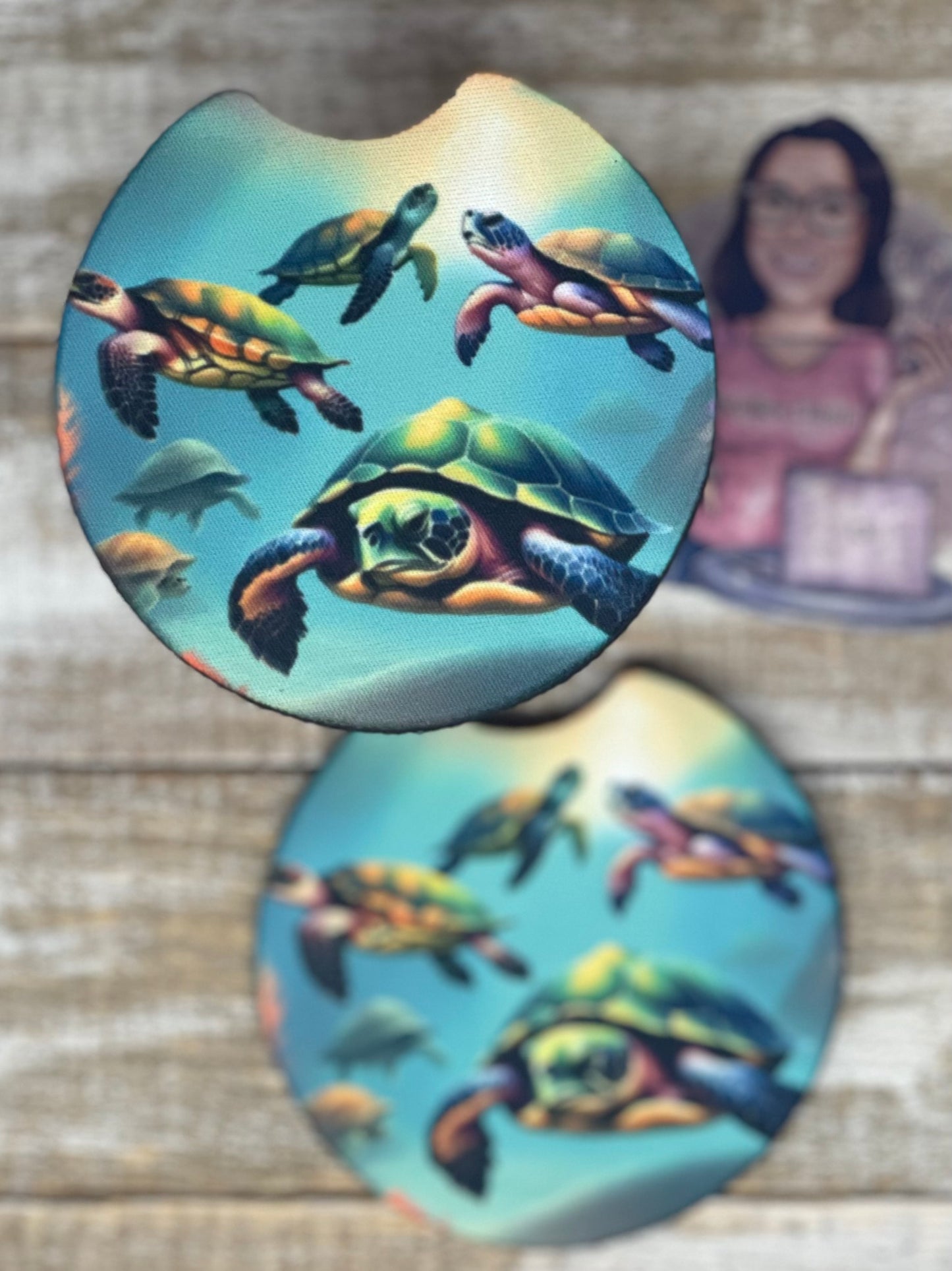 Sea Turtles Car Coasters